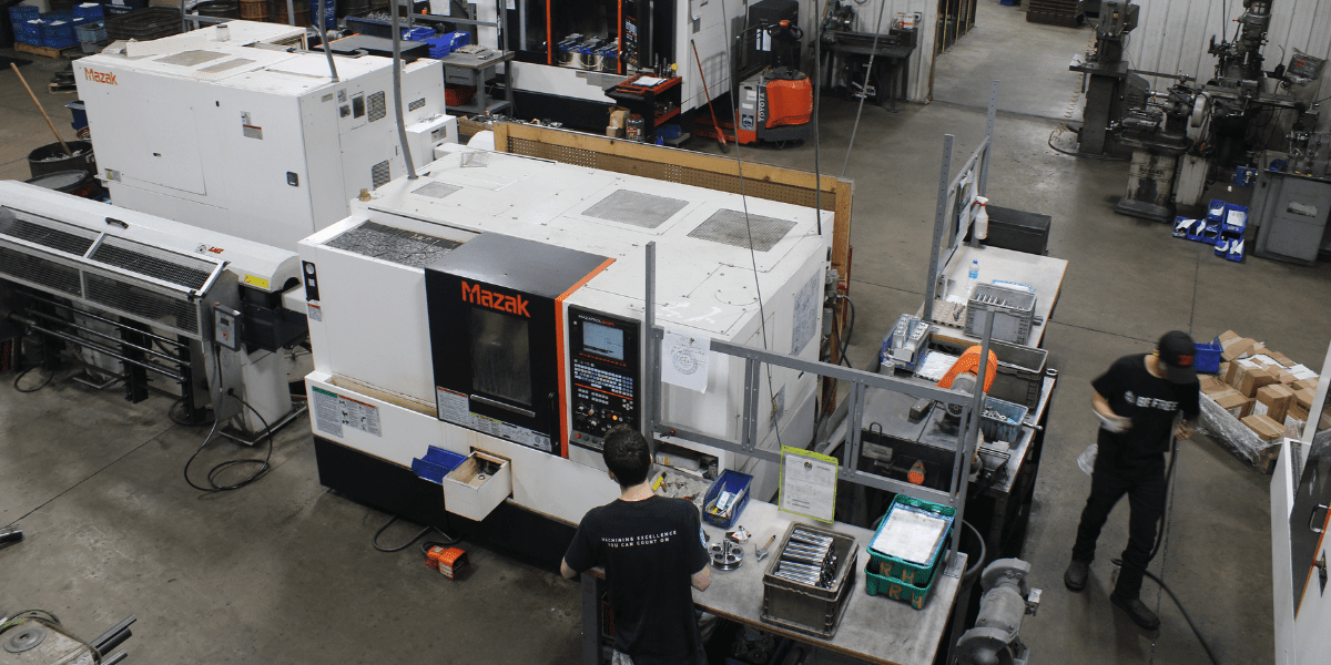 WDR_StateOfManufacturing view overlooking winndeavor machine shop floor