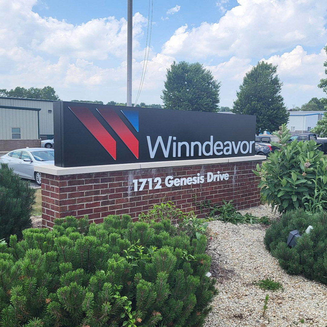 Winndeavor 2025 signage