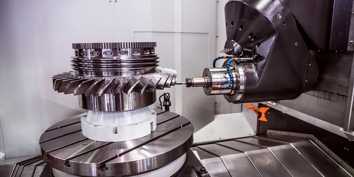 Metalworking CNC milling machine