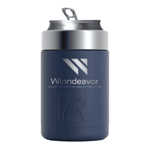 12oz Essential Can Cooler is stainless steel